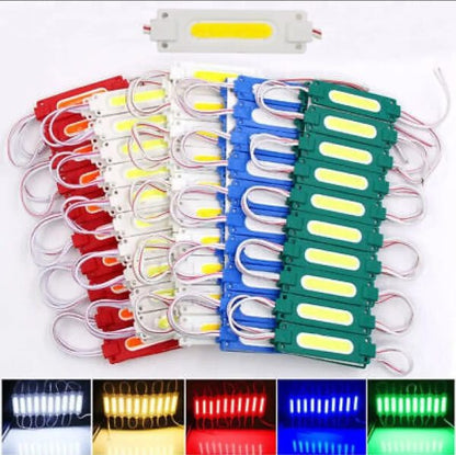 10 Pcs Led Capsule Light Waterproof Dc 12v Room Car Bike Decoration (random Color)