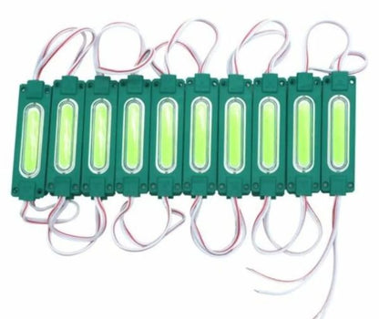 10 Pcs Led Capsule Light Waterproof Dc 12v Room Car Bike Decoration (random Color)