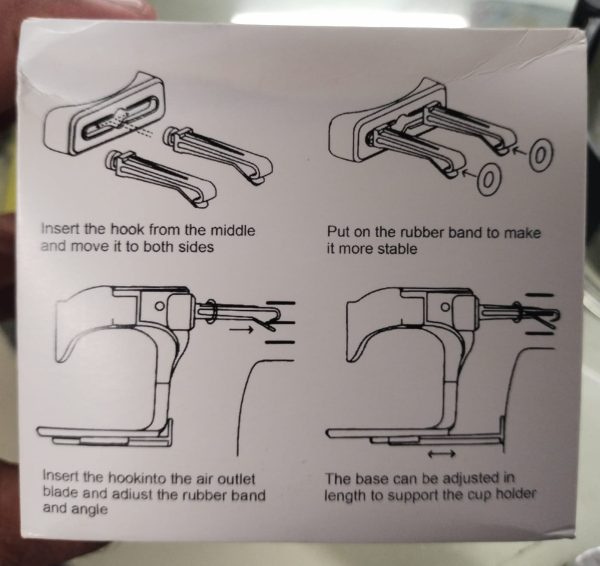 Car Glass Cup Holder Drink Bottle Holder Travel Cup Holder