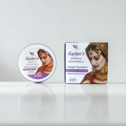 Kashee’s Face Powder Foundation | Face Powder Foundation For Skin – Best Quality Makeup – Foundation For Girls – Kashee Face Powder For Girls – Ivory Shade