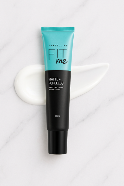 Maybelline Fit Me Matte + Poreless Primer – Liquid Pore-minimizing Face Primer, 30ml