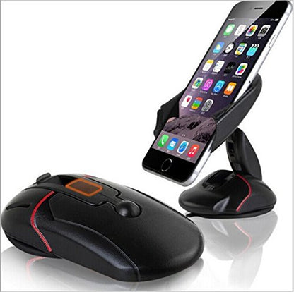 Mouse Shaped Mobile Hder Desk Holder One Touch Open