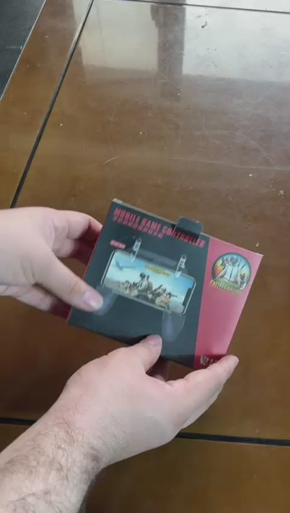 Mobile Gaming Controller Gamepad With Fire Trigger – Joystick Grip For Pubg, Fortnite & Fps Games