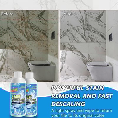 Stone Crystal Plating Agent Stonework Polishing And Coating Agent Marble Tile Anti-corrosion Incremental Crystal Stone Stain Remover With Box 100ml