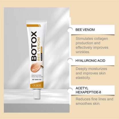 Whitening & Moisturizing Bee Venom Facial Care Cream – Brightening, Anti-aging, Hydrating Face Moisturizer For Radiant, Smooth & Youthful Skin